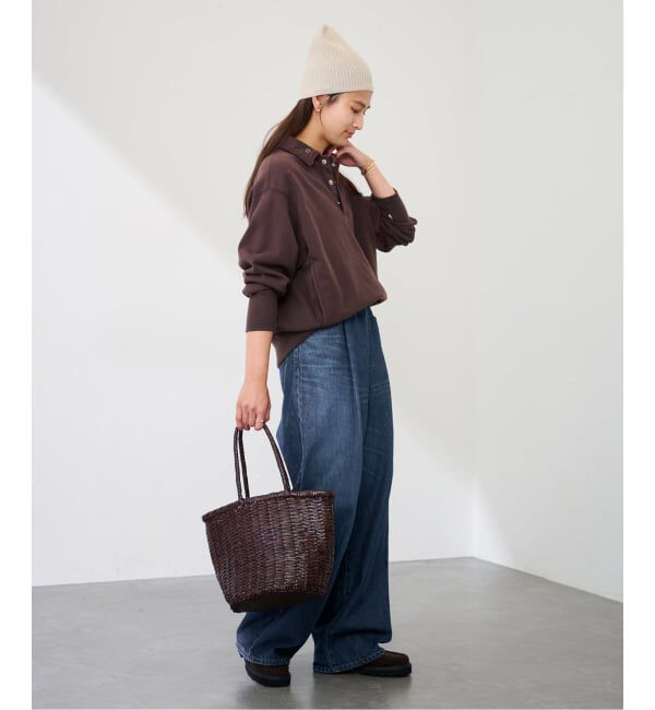 FRAMeWORK「ライトオンスデニムイージーパンツ」|デニム|