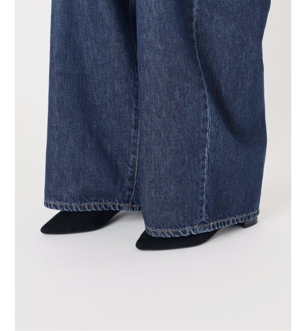 FRAMeWORK「ライトオンスデニムイージーパンツ」|デニム|