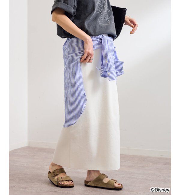 FRAMeWORK「フルニードルニットミディスカート」|スカート|