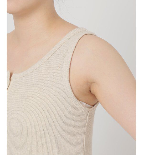 FRAMeWORK「コットンLINENテレコヘンリータンクトップ」|Tシャツ・カットソー|