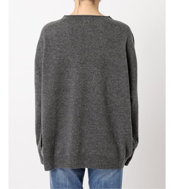 Spick and Span「《追加》CHESSルーズボートネックプルオーバー」|ニット・セーター|