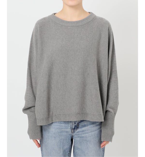 Spick and Span「《追加2》バルキーヤーンドルマンロングリブニット」|ニット・セーター|