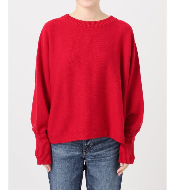 Spick and Span「《追加2》バルキーヤーンドルマンロングリブニット」|ニット・セーター|