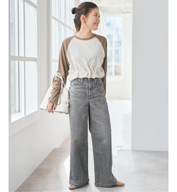 Spick and Span「SOMETHING / サムシング 別注 NEW LISA WIDE*」|デニム|