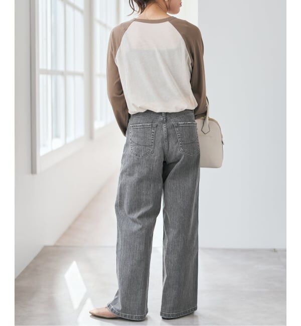 Spick and Span「SOMETHING / サムシング 別注 NEW LISA WIDE*」|デニム|