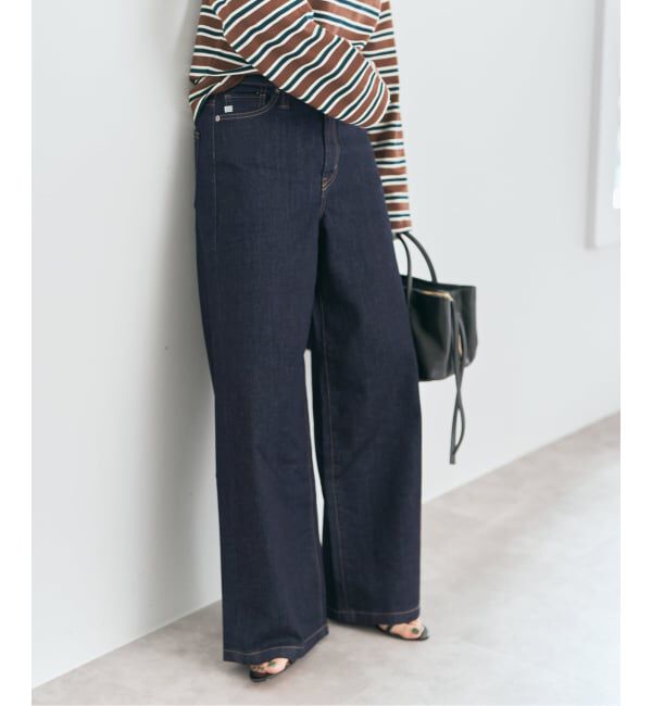Spick and Span「SOMETHING / サムシング 別注 NEW LISA WIDE*」|デニム|