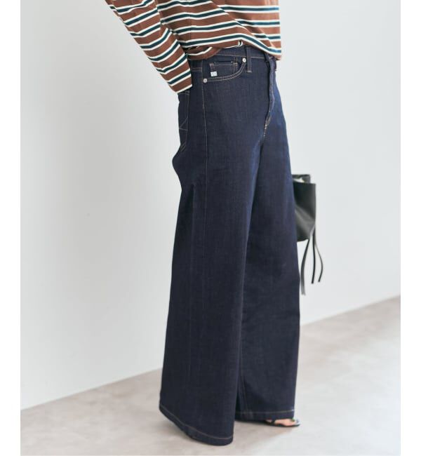 Spick and Span「SOMETHING / サムシング 別注 NEW LISA WIDE*」|デニム|