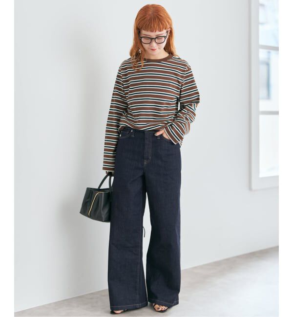 Spick and Span「SOMETHING / サムシング 別注 NEW LISA WIDE*」|デニム|