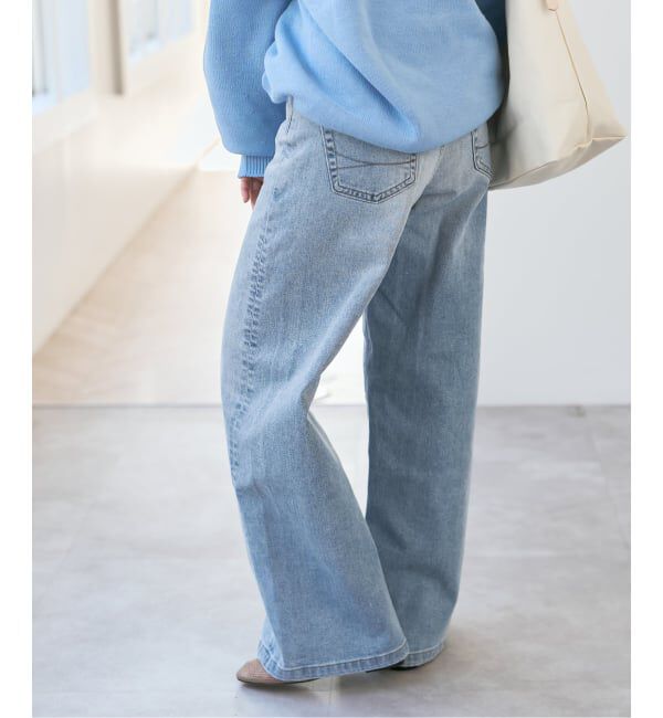 Spick and Span「SOMETHING / サムシング 別注 NEW LISA WIDE*」|デニム|