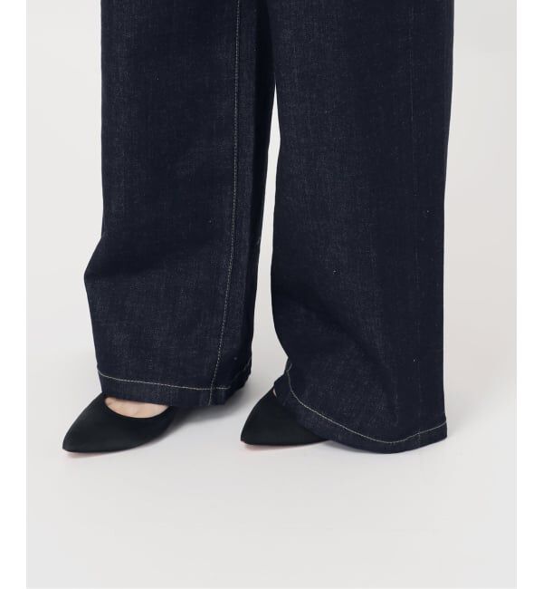 Spick and Span「SOMETHING / サムシング 別注 NEW LISA WIDE*」|デニム|