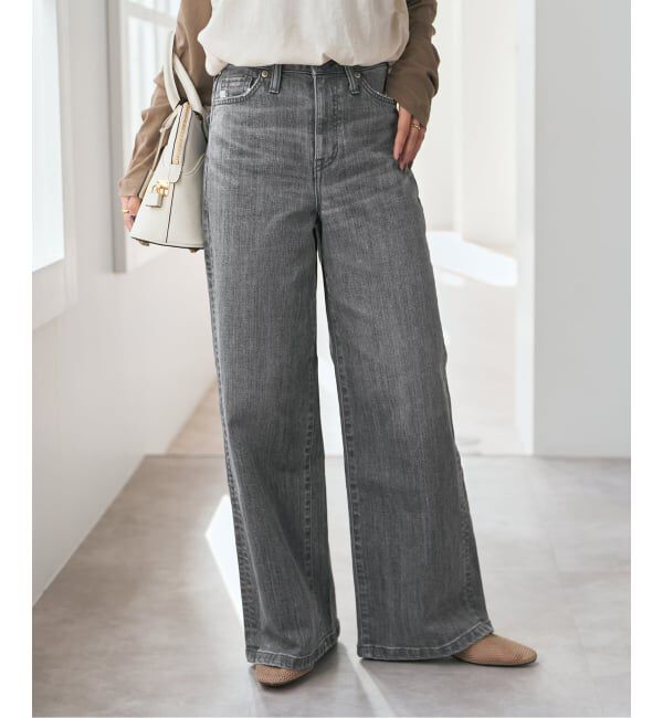 Spick and Span「SOMETHING / サムシング 別注 NEW LISA WIDE*」|デニム|