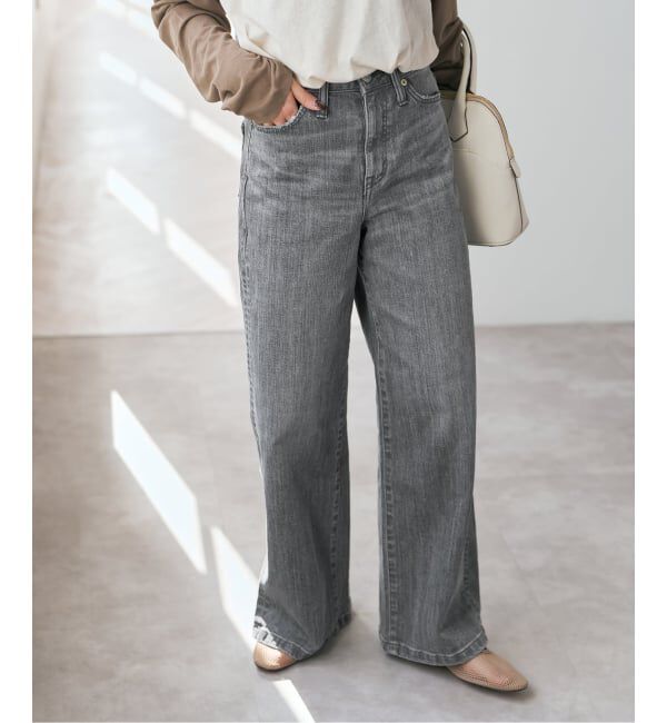 Spick and Span「SOMETHING / サムシング 別注 NEW LISA WIDE*」|デニム|