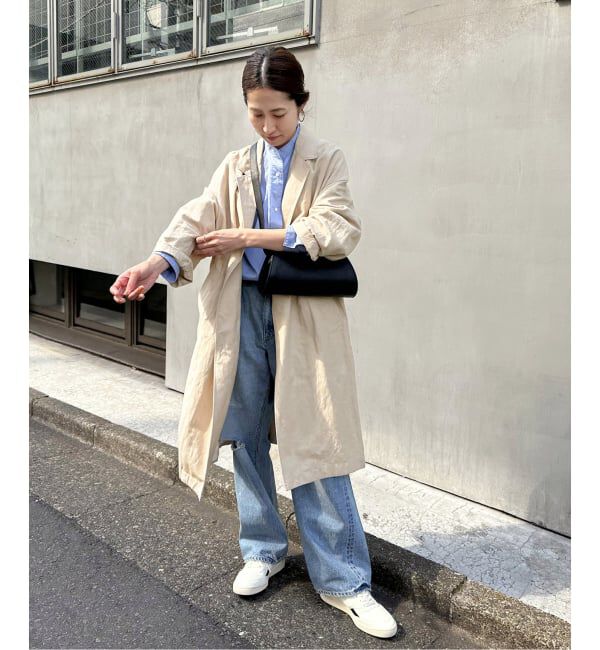 FRAMeWORK「≪一部カラーWEB限定 / 追加≫綿麻ポプリンコート」|チェスターコート|