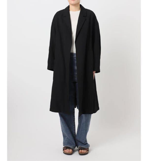 FRAMeWORK「≪一部カラーWEB限定 / 追加≫綿麻ポプリンコート」|チェスターコート|