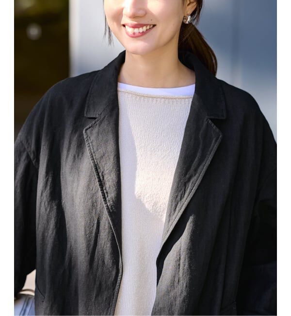 FRAMeWORK「≪一部カラーWEB限定 / 追加≫綿麻ポプリンコート」|チェスターコート|