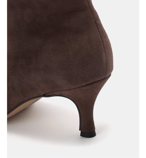  「ANNISE./アニス シープスエード ショートブーツ」|ショートブーツ|