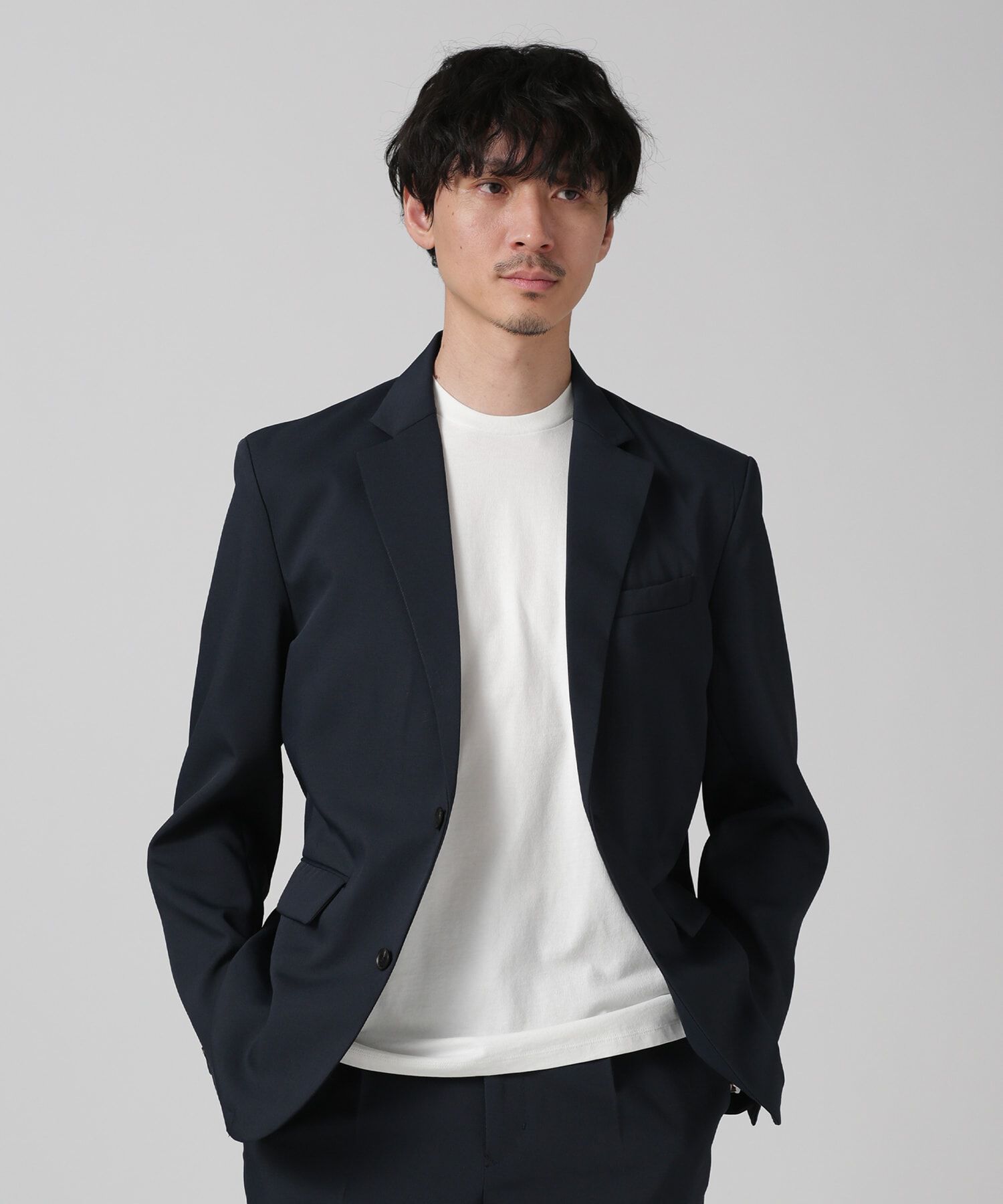 nano･universe「LB.03/ジャケT 半袖」|Tシャツ・カットソー|