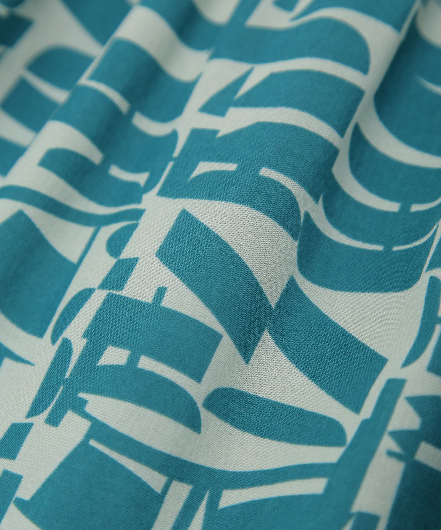 nano･universe「LB.03/幾何学柄バルーンスリーブブラウス」|シャツ・ブラウス|