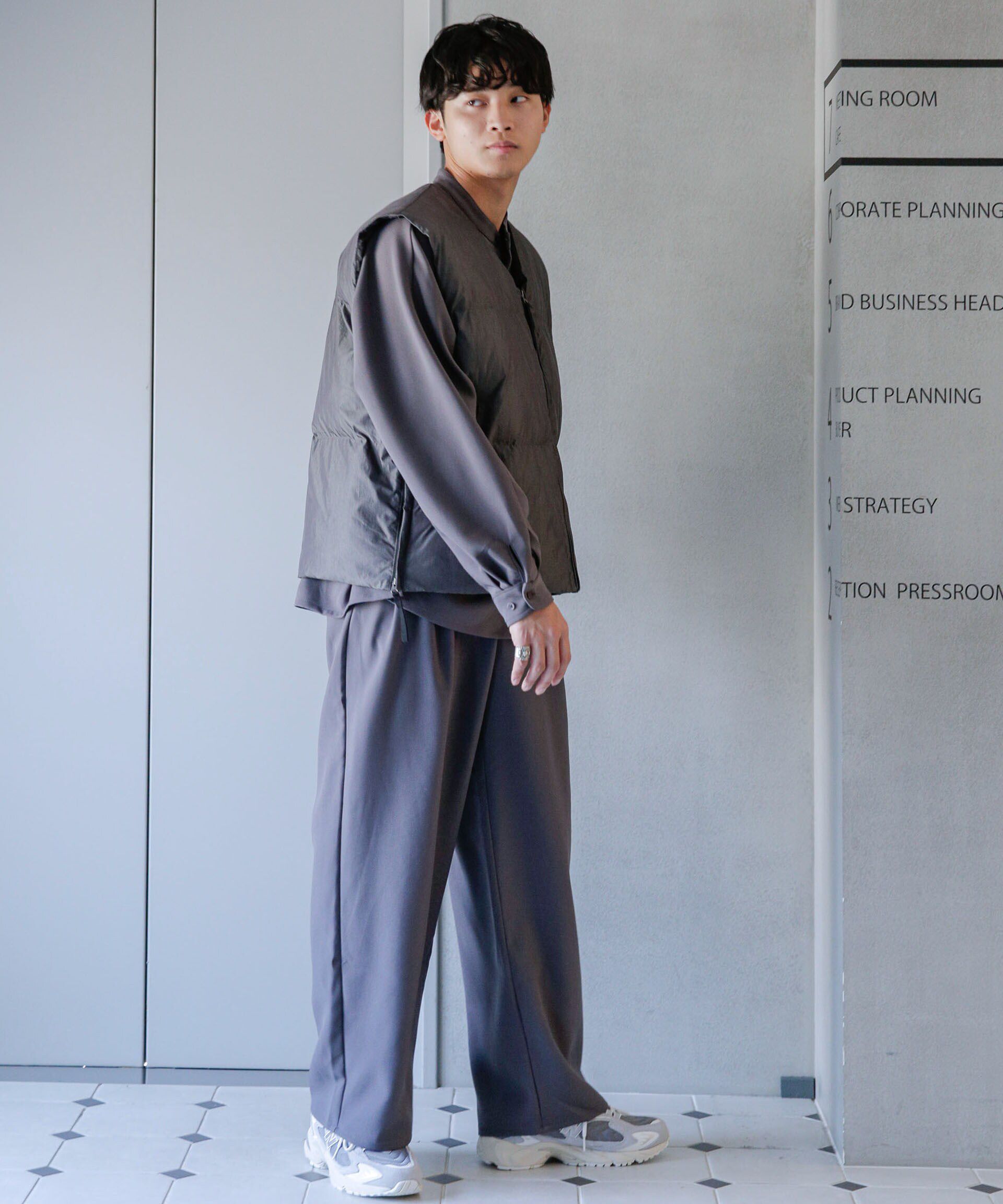 nano･universe「中綿ベスト」|ダウンベスト・ベスト|