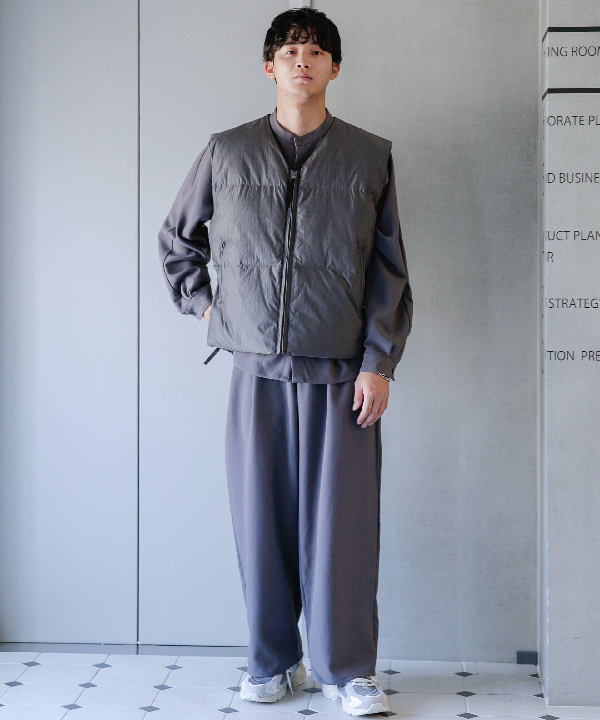 nano･universe「中綿ベスト」|ダウンベスト・ベスト|