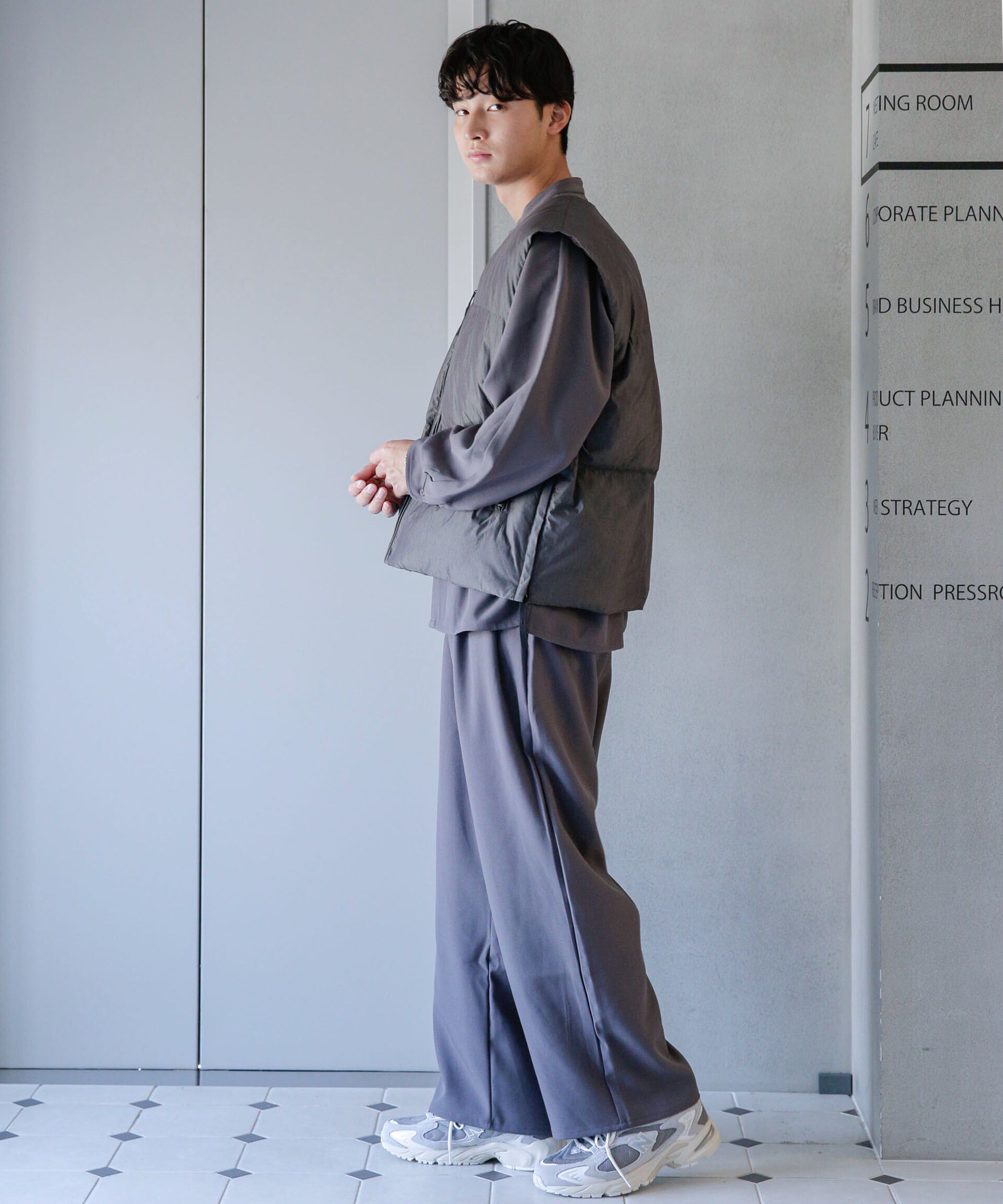 nano･universe「中綿ベスト」|ダウンベスト・ベスト|