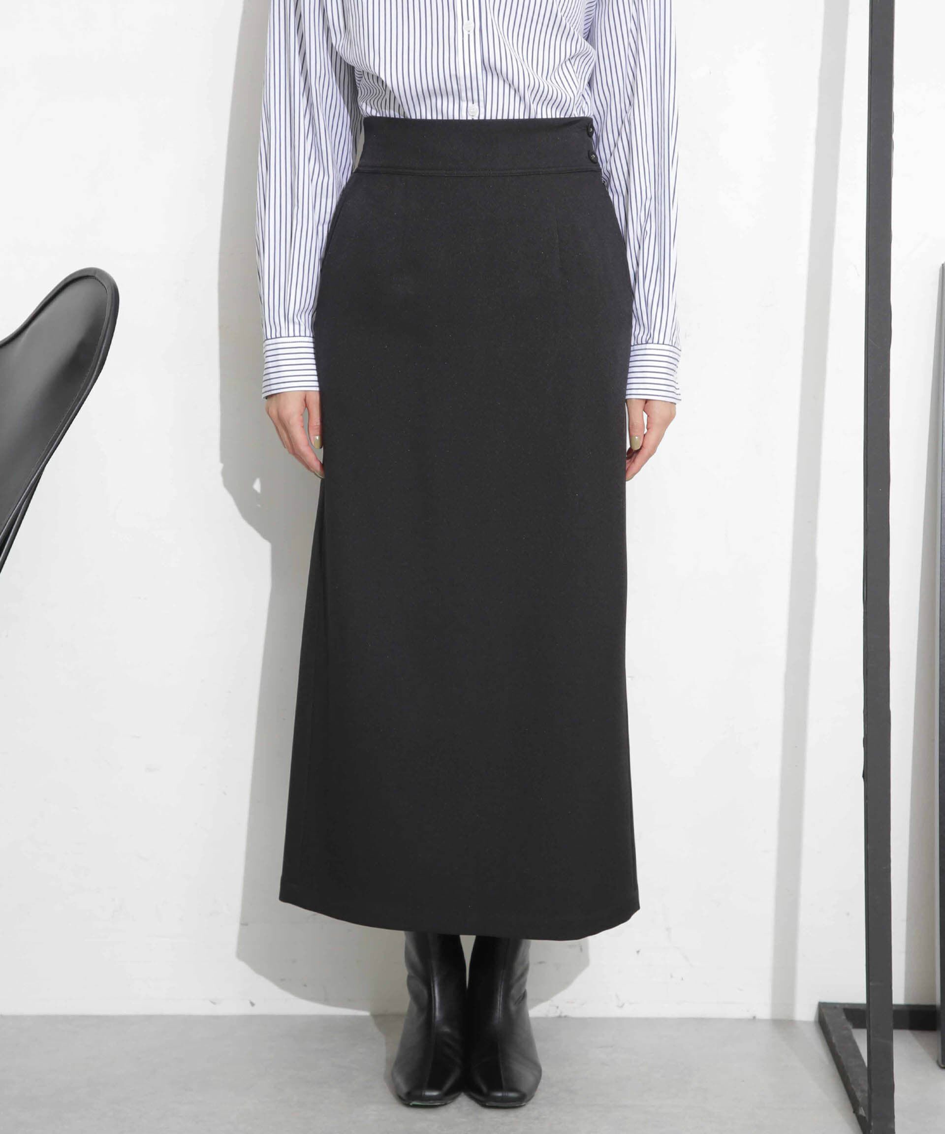 nano･universe「スリットストレートスカート」|スカート|