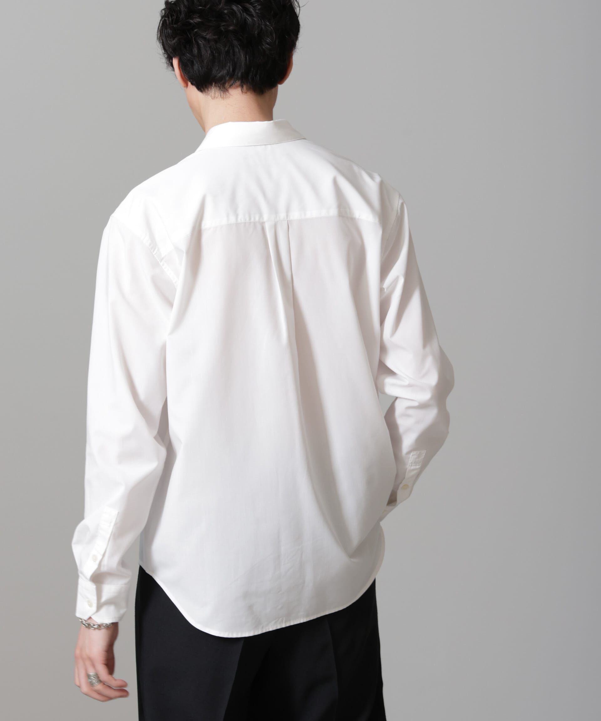 nano･universe「バンブーフォート レギュラーカラーシャツ」|シャツ・ブラウス|