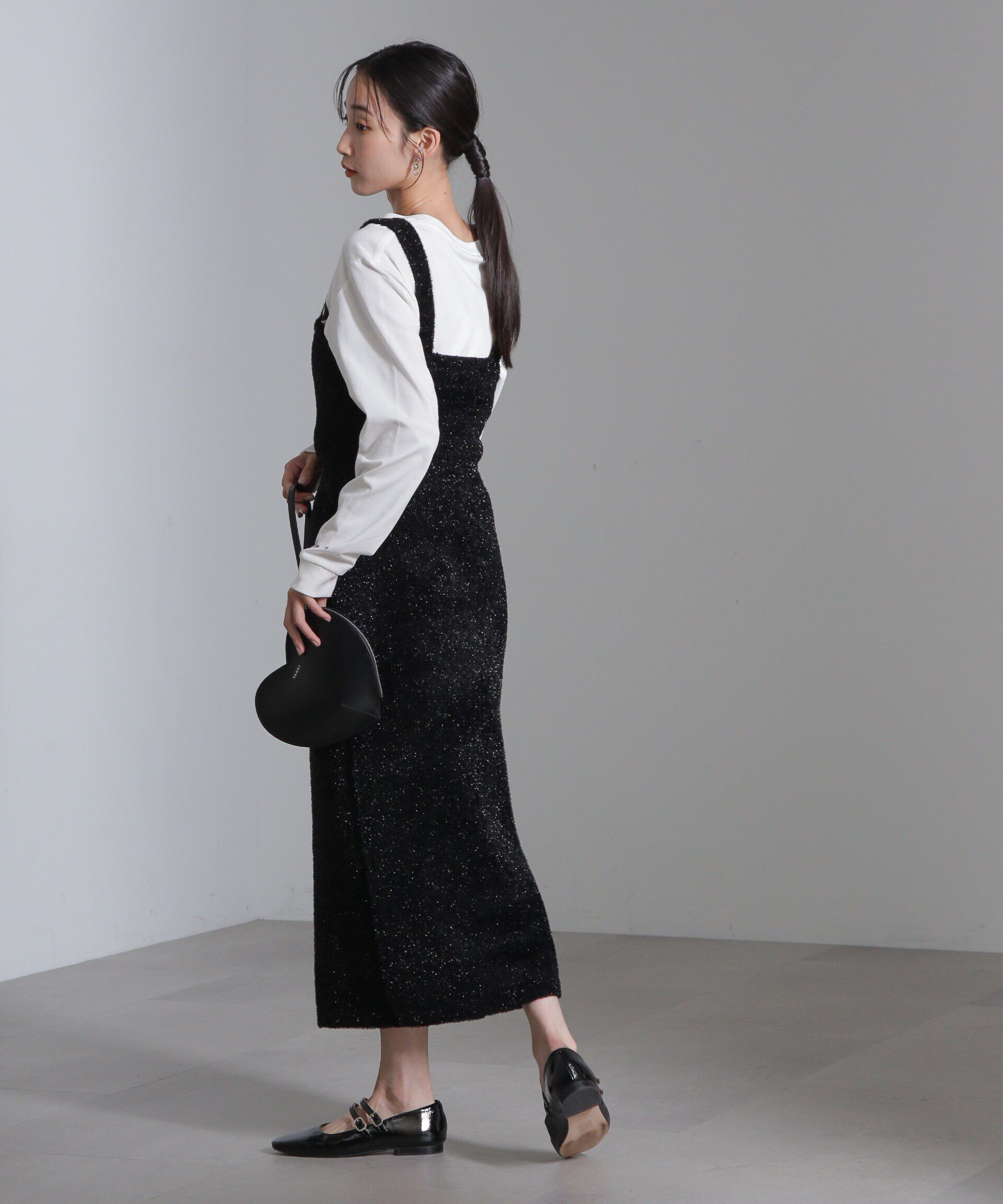 nano･universe「ラメシャギーニットスカート(セットアップ可)」|スカート|