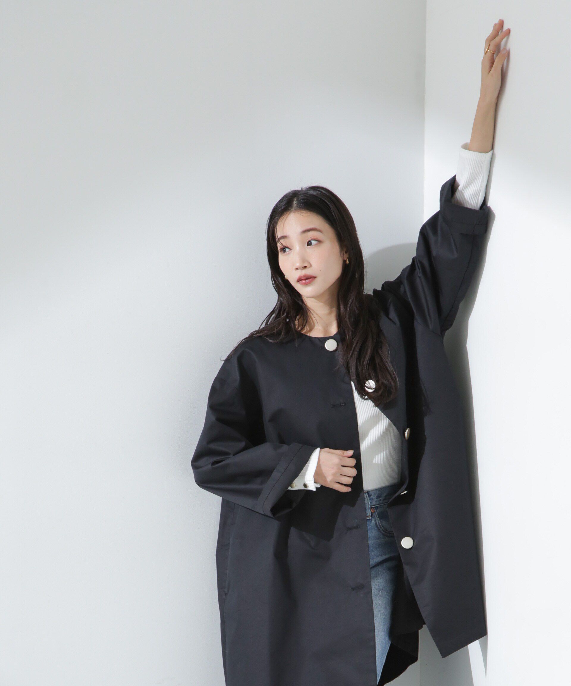 nano･universe「撥水&花粉ガードノーカラーコート」|その他|