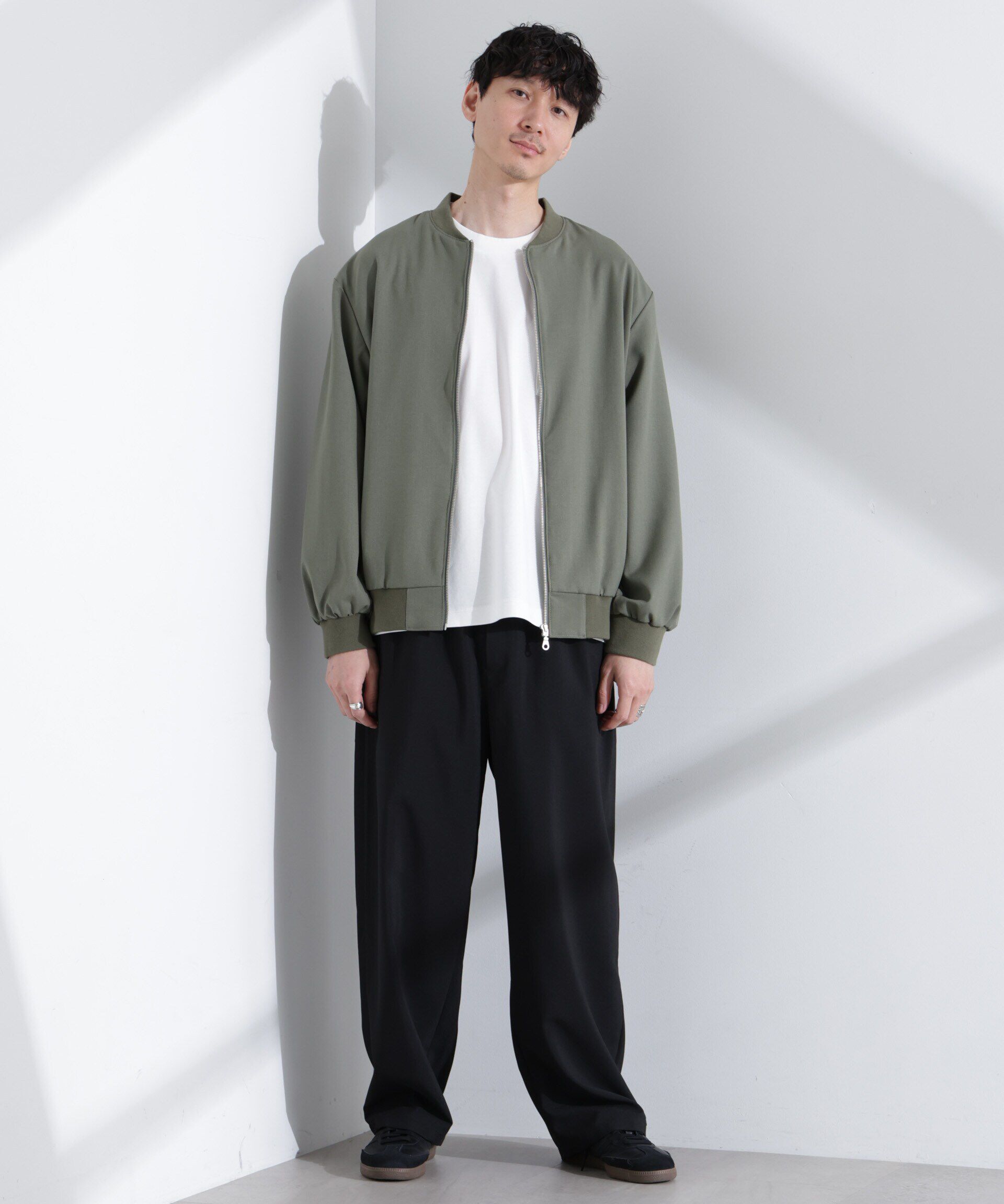 nano･universe「TRインタックMA-1」|ブルゾン・スタジャン|