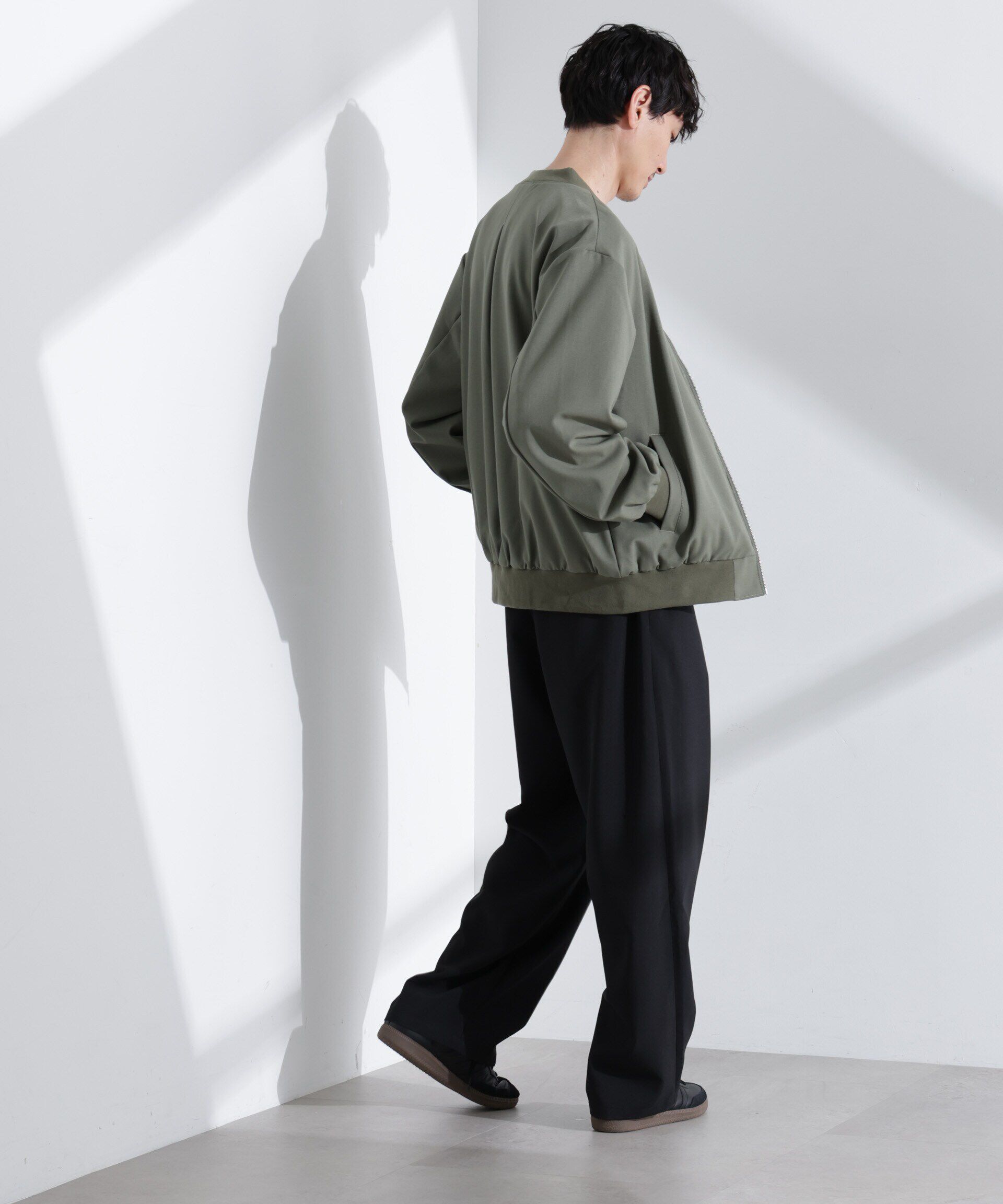 nano･universe「TRインタックMA-1」|ブルゾン・スタジャン|