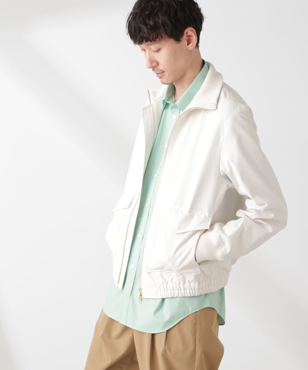 nano･universe「タスランカルゼミリタリーブルゾン」|ブルゾン・スタジャン|