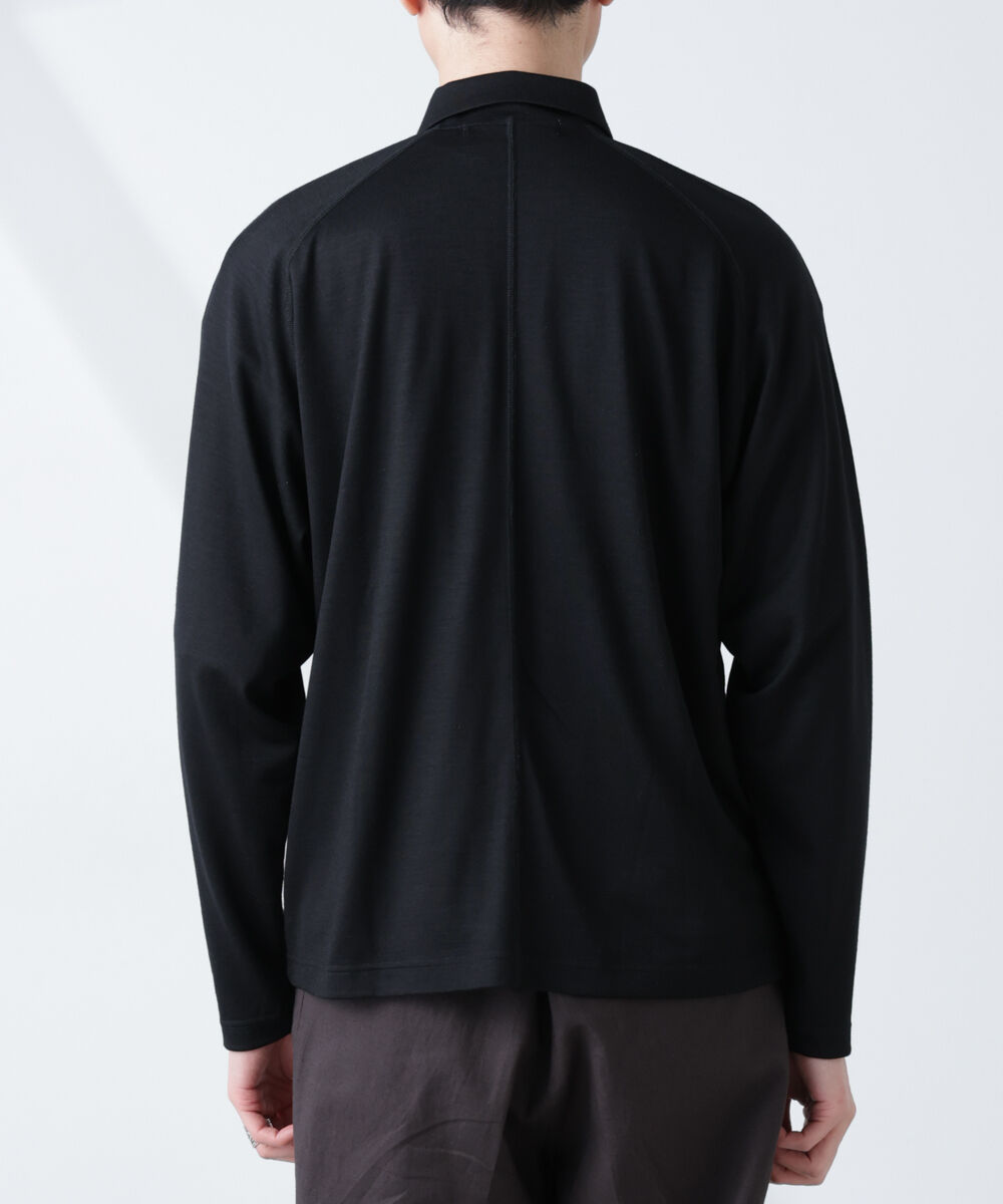 nano･universe「「ALL-DAYS COMFORT 100% WOOL」 ZIPプルオーバー」|Tシャツ・カットソー|