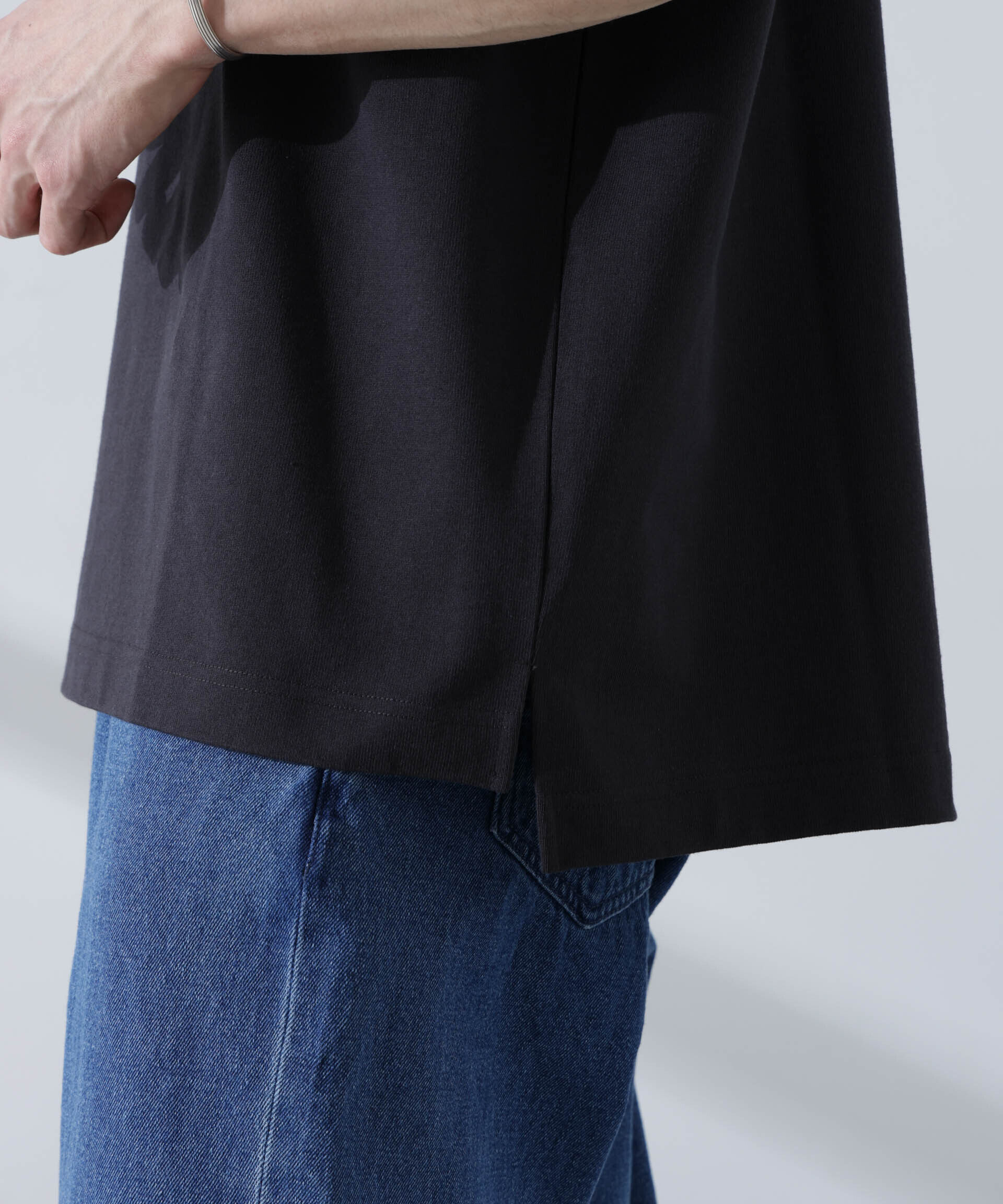 nano･universe「ヘビーオンスワイドTシャツ 半袖」|Tシャツ・カットソー|