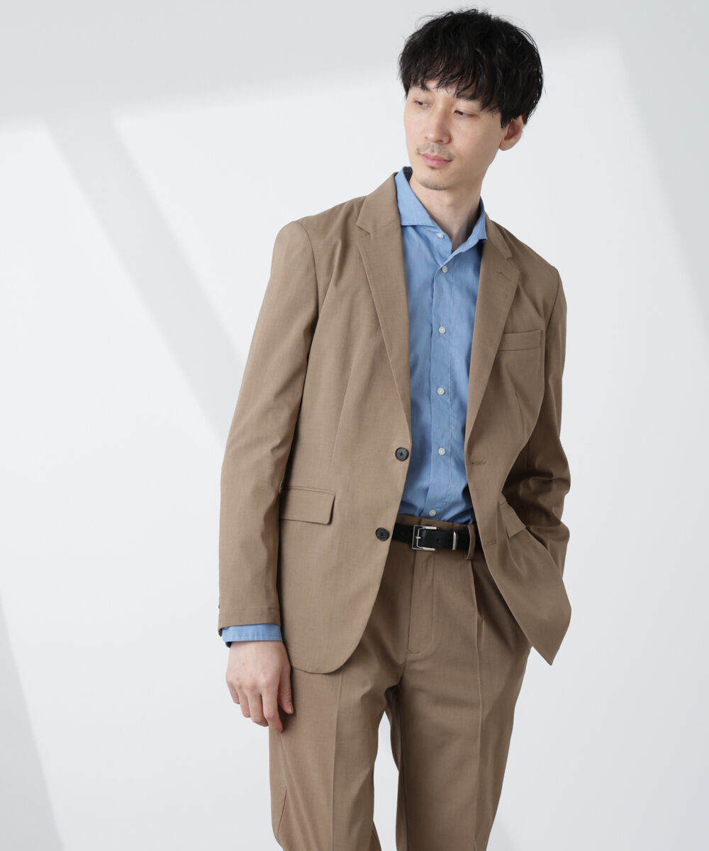 nano･universe「｢Damerino｣TEXBRID(R)&times;ECOBLUEトロストレッチセットアップ」|スーツ|