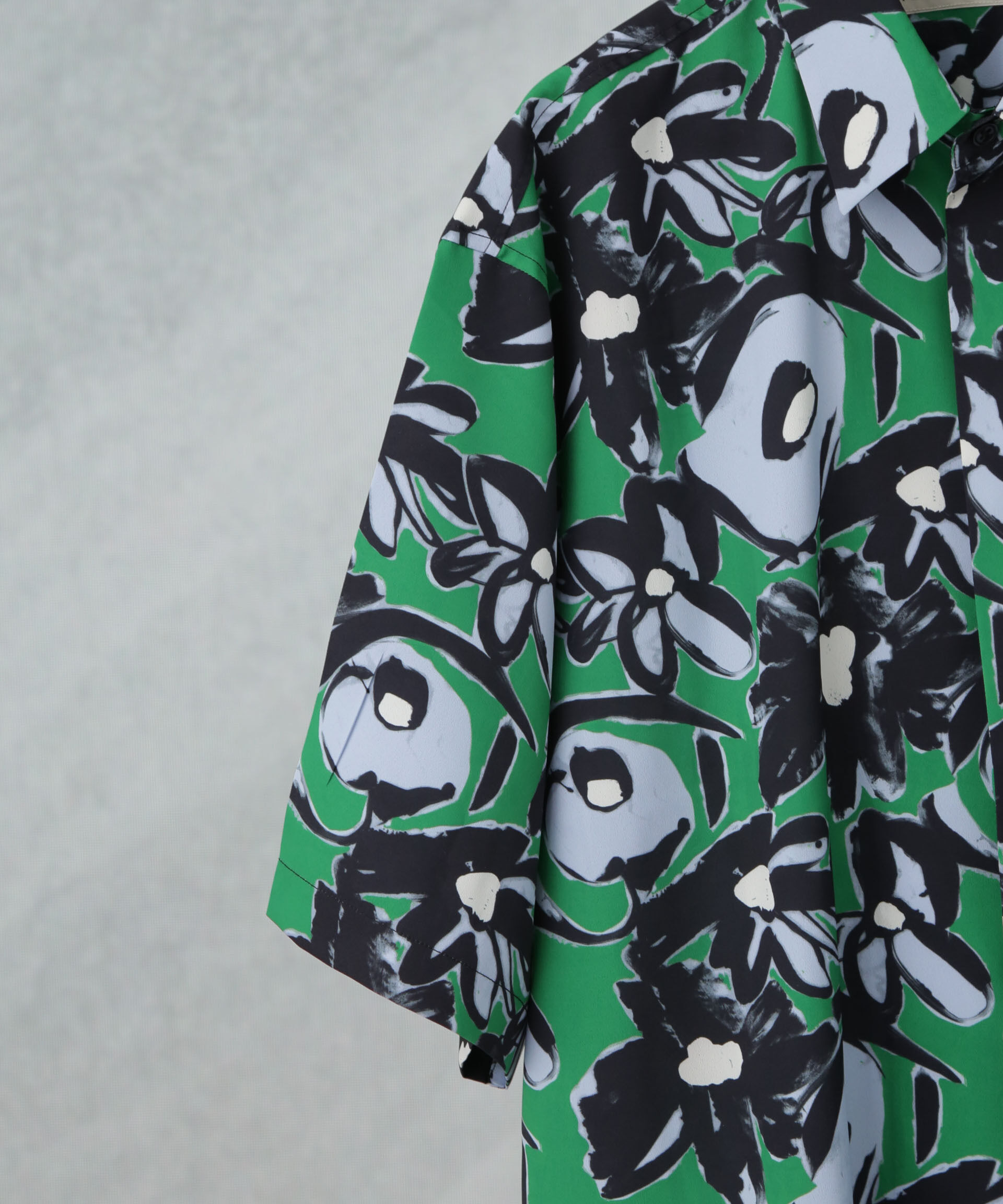 nano･universe「総柄プリントシャツ」|シャツ・ブラウス|