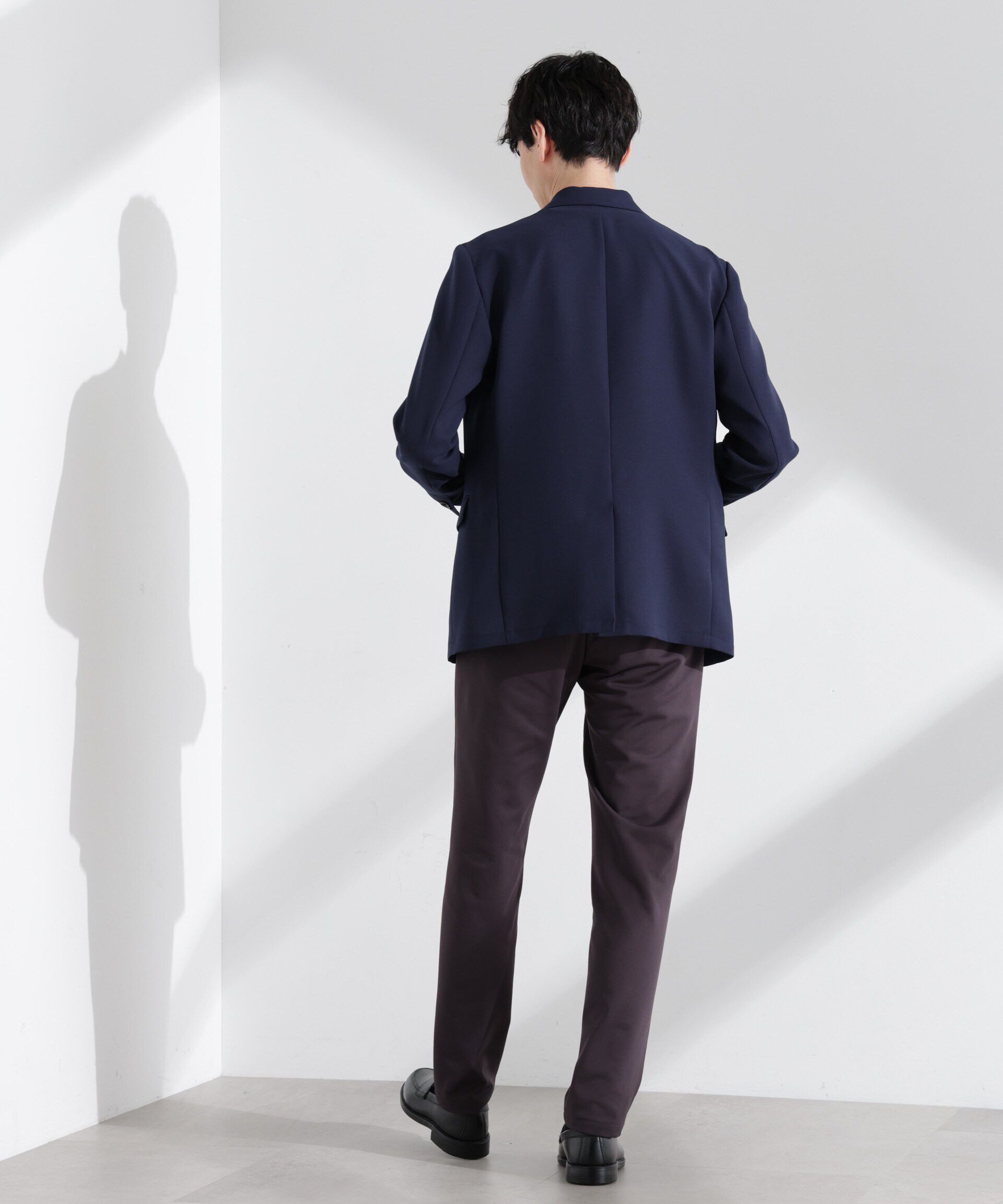  「「N JACKET PREMIUM」強撚ピケストレッチジャケット(セットアップ可)」|テーラードジャケット|