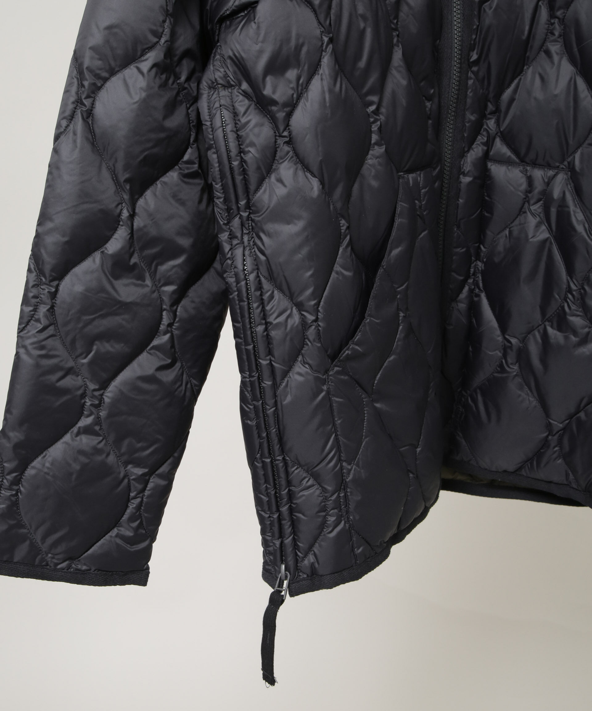 nano･universe「TAION/MILITARY W-ZIP V NECK DOWN JKT」|ダウン|