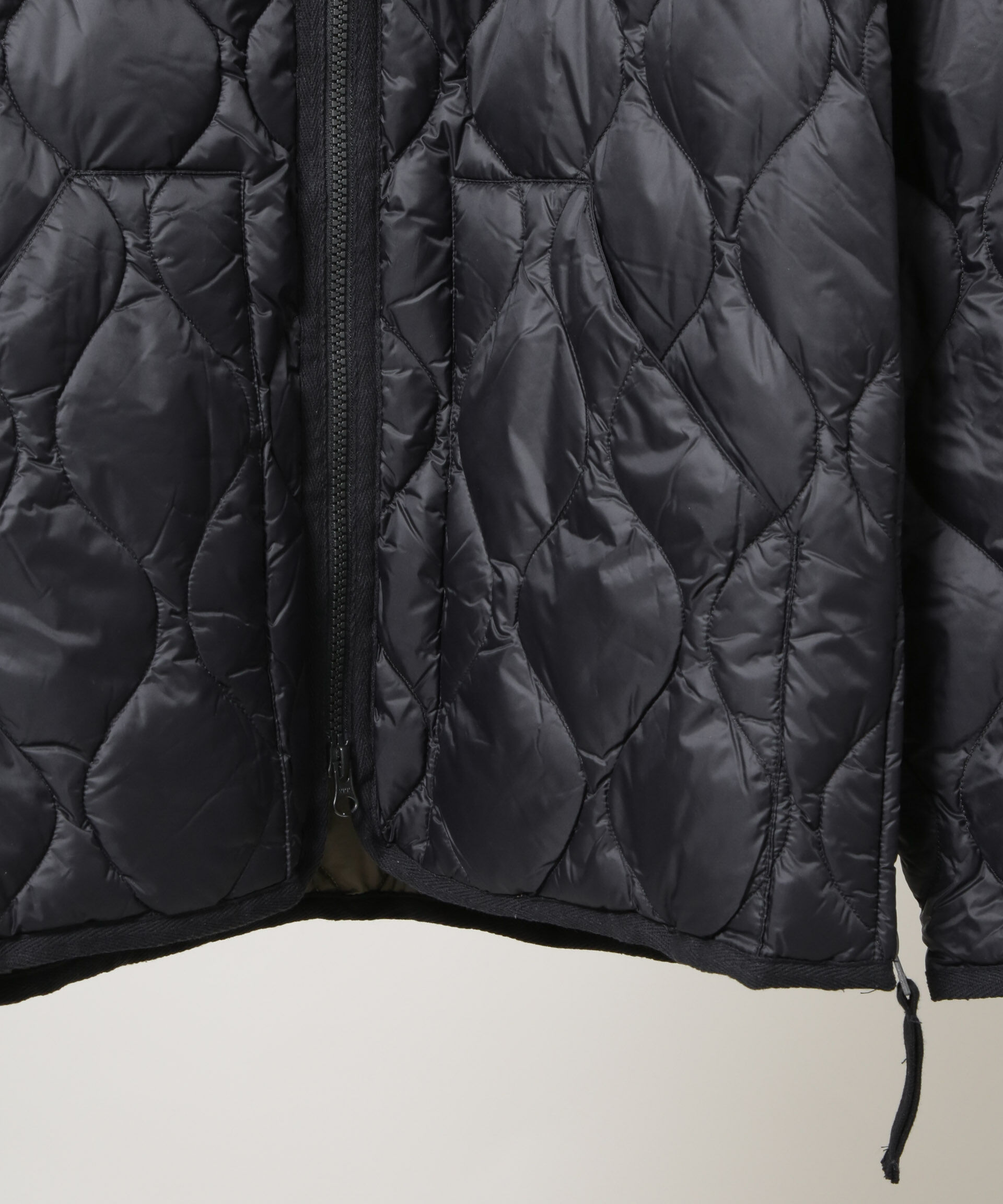 nano･universe「TAION/MILITARY W-ZIP V NECK DOWN JKT」|ダウン|