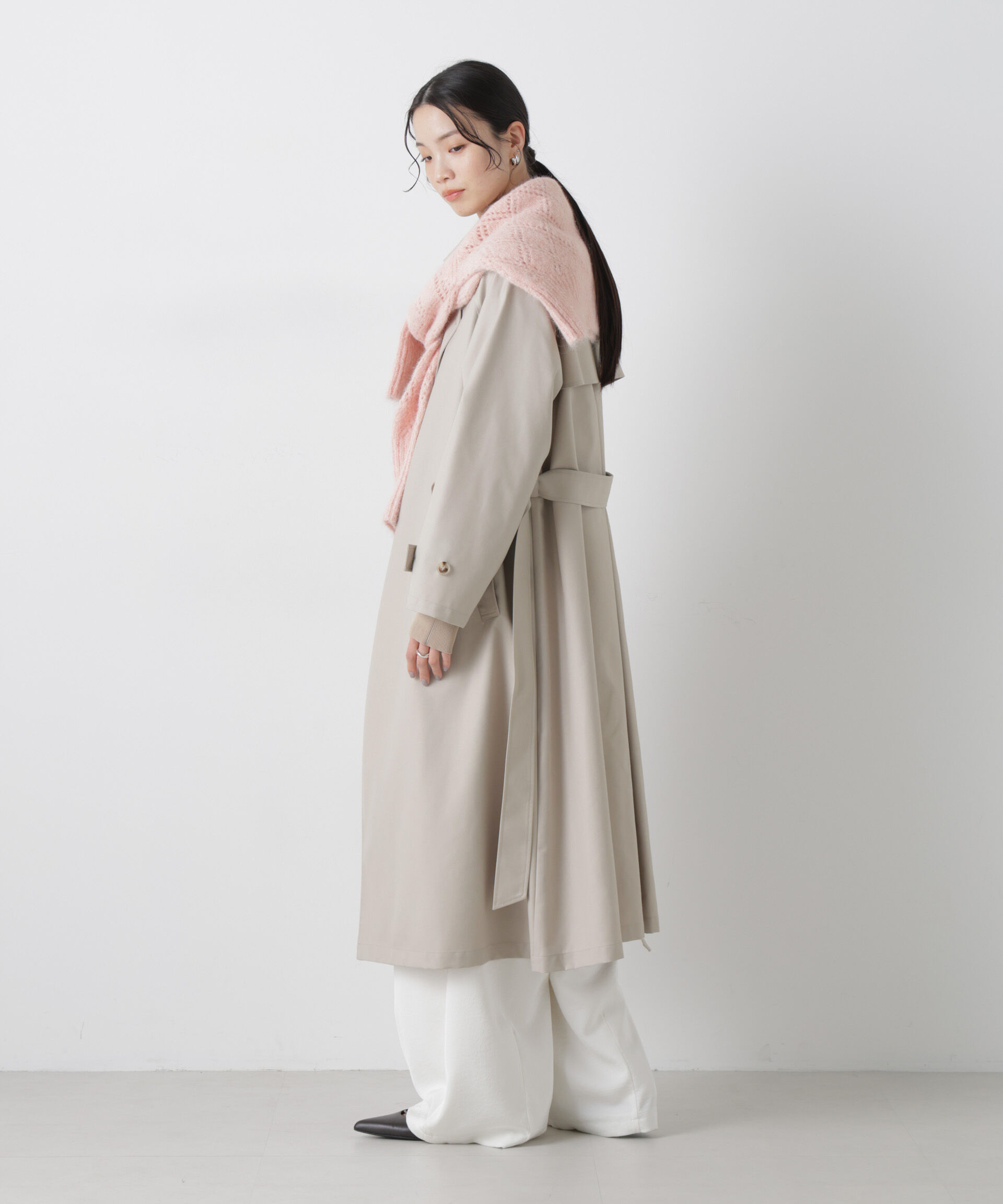 nano･universe「撥水＆花粉ガード トレンチコート」|その他|