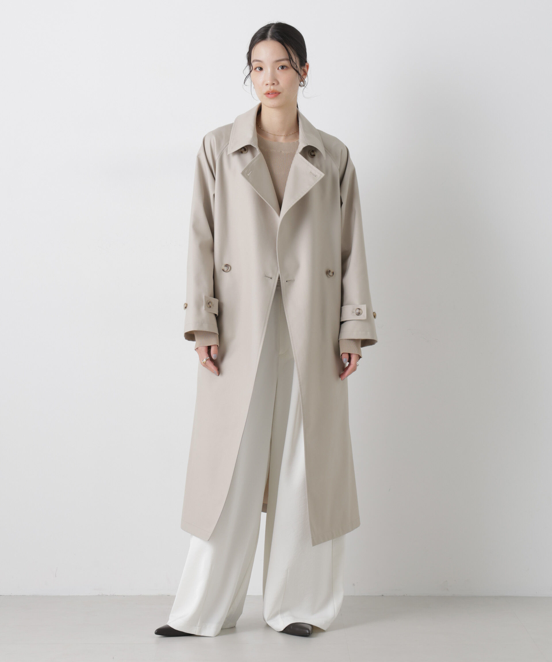 nano･universe「撥水＆花粉ガード トレンチコート」|その他|