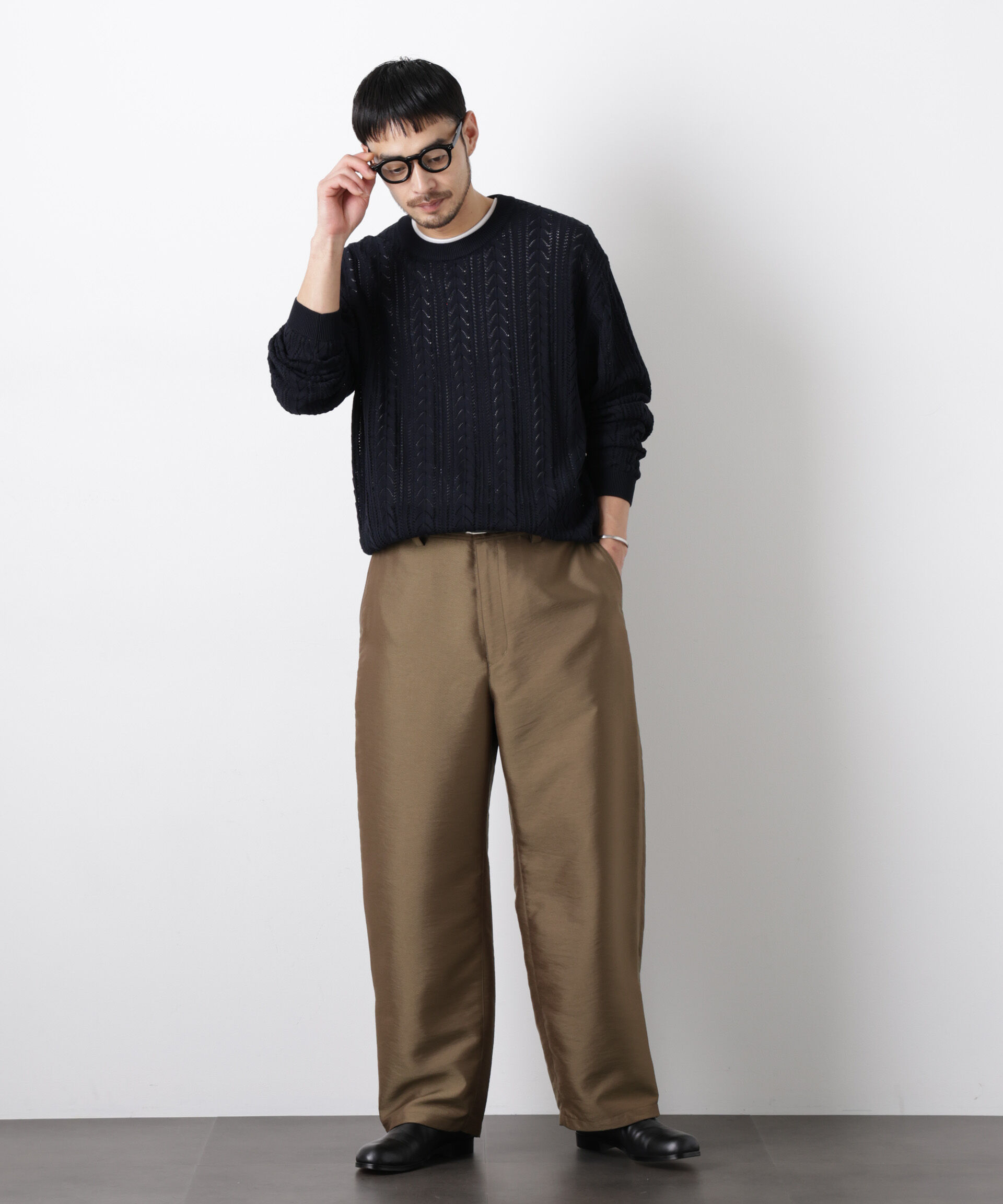 nano･universe「｢ASSEMBLANC｣ パラシュートパンツ」|チノ|