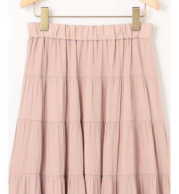 組曲「ギャザーライトデシン ティアードスカート」|スカート|