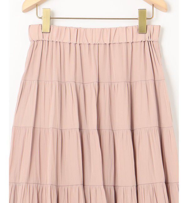 組曲「ギャザーライトデシン ティアードスカート」|スカート|