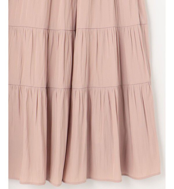 組曲「ギャザーライトデシン ティアードスカート」|スカート|