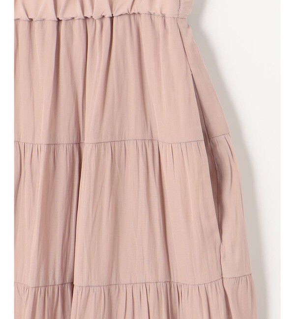 組曲「ギャザーライトデシン ティアードスカート」|スカート|