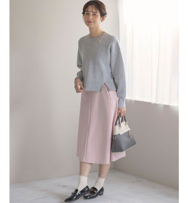 組曲「スウェットライクニットプルオーバー」|ニット・セーター|