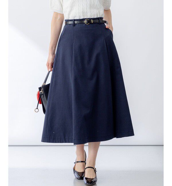 組曲「チノライク スカート」|スカート|ネイビー系
