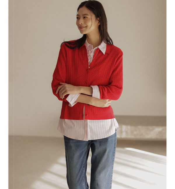 組曲「【Flower Collection】コンパクトシャーティング シャツ」|シャツ・ブラウス|