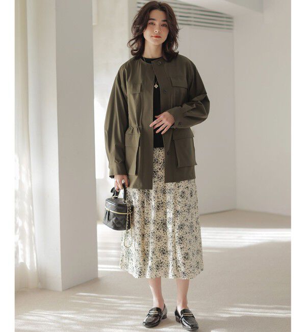 組曲「モザイクフラワープリント スカート」|スカート|